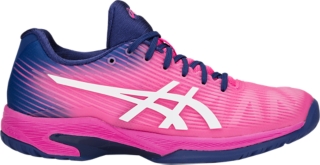 Women's SOLUTION SPEED FF | Pink Glow/White | Tennis Shoes | ASICS