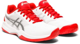 GEL GAME 7 Women White Fiery Red Women s Tennis Shoes ASICS United States