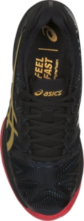 SOLUTION SPEED FF L.E. | Women | BLACK/RICH GOLD | ASICS UK