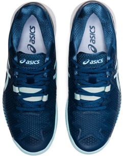 Asics Gel Resolution 8 Women's Clay Court Tennis Shoe (Peacot