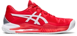 asics red womens shoes