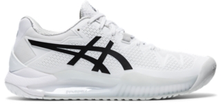 asics black and white womens