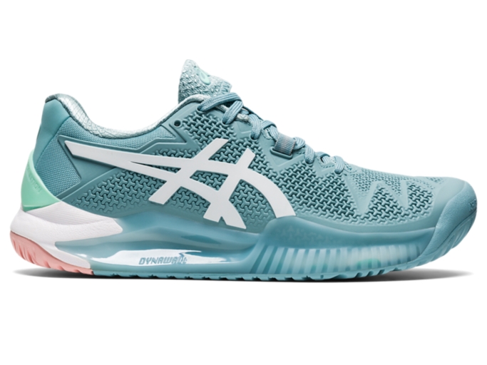 Women's 8 | Smoke Blue/White | Tennis Shoes | ASICS