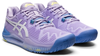 Women's GEL-Resolution 8, Murasaki/White, Tennis Shoes