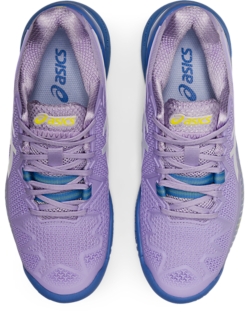 Women's GEL-Resolution 8, Murasaki/White, Tennis Shoes