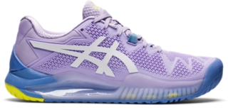 GEL Resolution 8 Women Murasaki White Women s Tennis Shoes ASICS United States