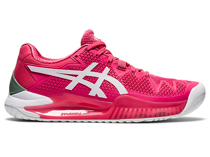 Women's GEL-Resolution 8 | Pink Cameo/White | Tennis Shoes | ASICS