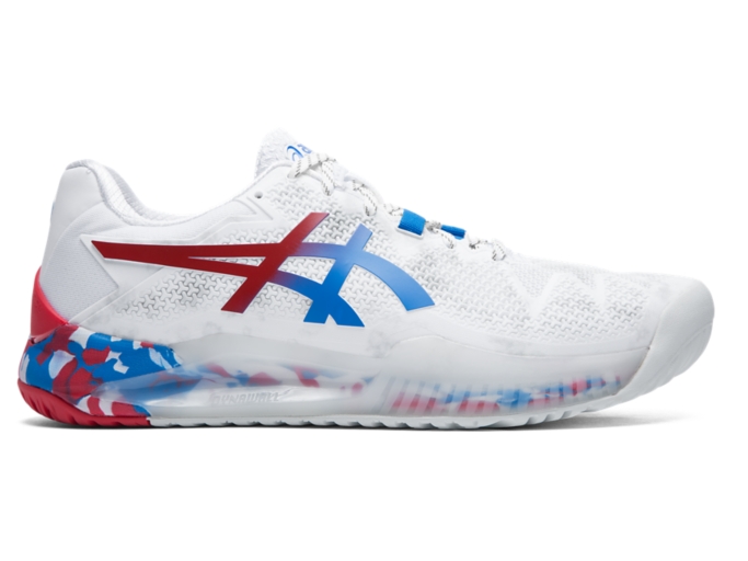 Women's GEL-RESOLUTION 8 L.E. | White/Pure Silver | Tennis Shoes | ASICS