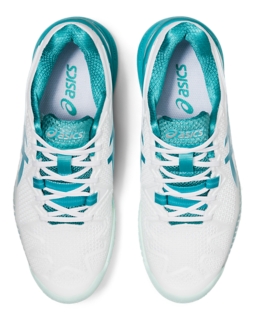 GEL-RESOLUTION 8 WIDE | Women | White/Lagoon | Women's