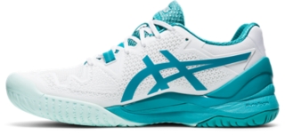GEL-RESOLUTION 8 WIDE | Women | White/Lagoon | Women's