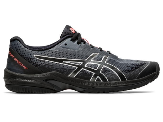 Women's COURT SPEED FF L.E. | Black/Sunrise Red - ASICS