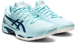 Doctrina Fértil Alboroto Women's SOLUTION SPEED FF 2 CLAY | Clear Blue/Light Indigo | Tennis Shoes |  ASICS