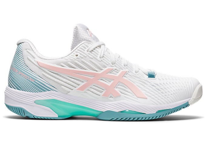 Women's SOLUTION SPEED FF 2 | White/Frosted Rose | Tennis Shoes