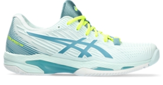 ZAPATILLAS ASICS MUJER GEL RESOLUTION 8 CLAY AZUL HUMO - Conecta Store