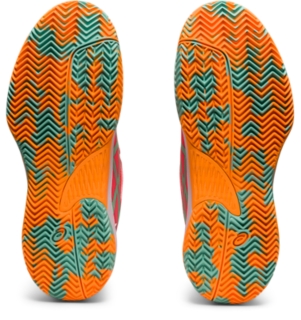 Women's GEL-PADEL™ EXCLUSIVE 6, Blazing Coral/Fresh Ice