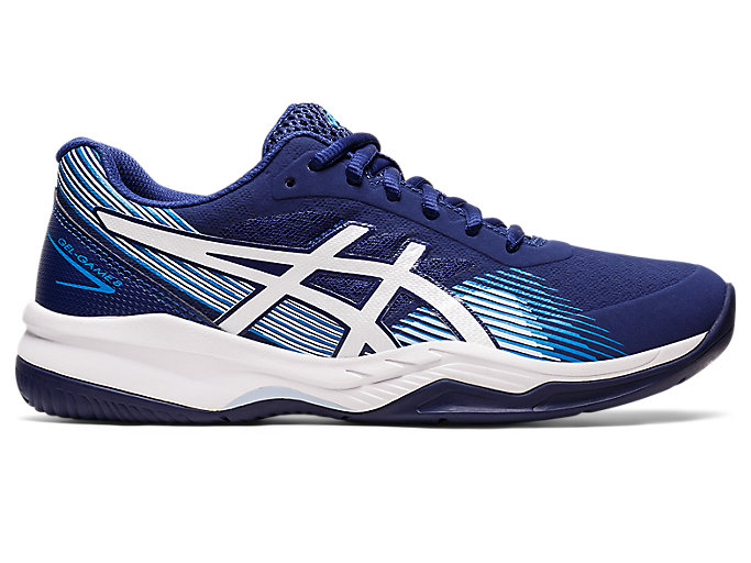Image 1 of 7 of Women's Dive Blue/White GEL-GAME 8 Women's Tennis Shoes & Trainers