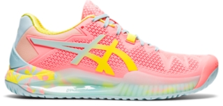 asics coral running shoes