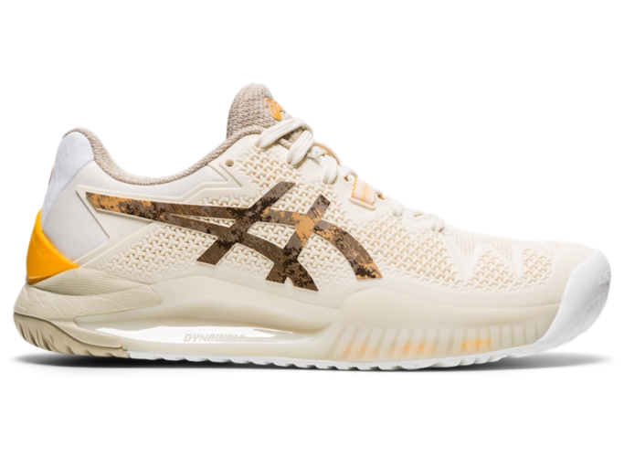 Women's GEL-RESOLUTION 8 L.E. | Cream/Putty | Tennis Shoes | ASICS