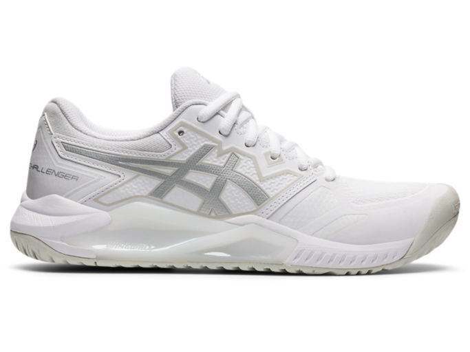 Asics Gel-Challenger 14 Women's Tennis Shoes – White / Pure Silver