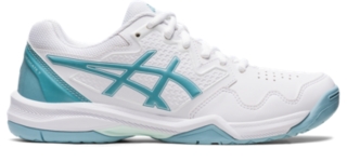 Crítico Rebelión plantador Women's GEL-DEDICATE 7 | White/Smoke Blue | Tenis | ASICS