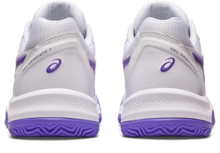 Women's GEL-DEDICATE 7 CLAY, White/Amethyst, Tennis Shoes