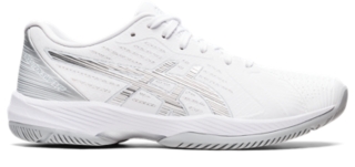 All white court store shoes