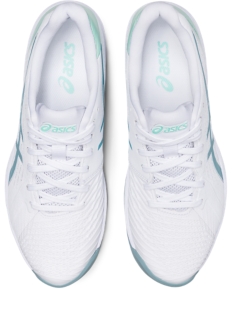 Women's SOLUTION SWIFT FF | White/Smoke Blue | Tennis Shoes | ASICS