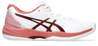 Women's SOLUTION SWIFT FF | White/Antique Red | Tennis Shoes | ASICS