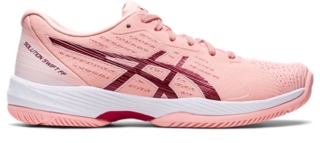 Women's SOLUTION SWIFT FF | Frosted Rose/Cranberry | Tennis Shoes | ASICS
