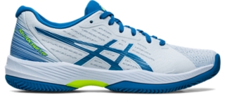 Women's SOLUTION SWIFT FF CLAY | Sky/Reborn Blue | Tennis Shoes | ASICS