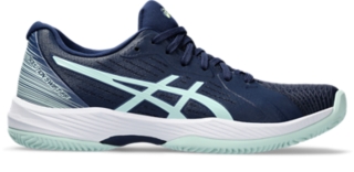 Asics Gel Resolution 9 Women's Tennis Shoes Soothing Sea/Gris Blue – Sports  Virtuoso