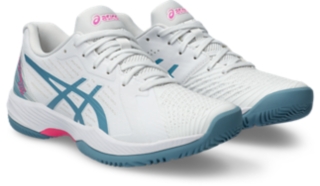 Chaussures Asics Solution Swift FF Femme Bleu / Blanc - Extreme Tennis