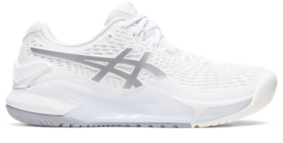 GEL-RESOLUTION 9 ROAD TESTED | Women | White/Pure Silver | Women's Road Tested, Gently Used Shoes | ASICS United States