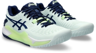 Women's GEL-RESOLUTION 9 | Pale Mint/Blue Expanse | Tennis Shoes