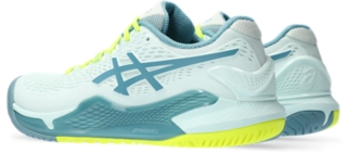 Women's GEL-RESOLUTION 9, Soothing Sea/Gris Blue, Tennis Shoes