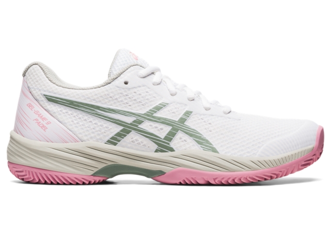 Asics Gel Padel Pro 3 Womens White Trainers