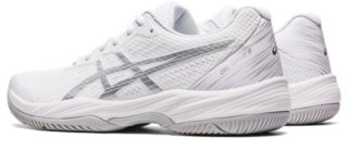 ASICS Gel-Game 7 (White/Silver) Women&s Tennis Shoes