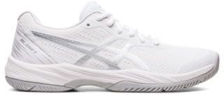 Women s GEL GAME 9 White Pure Silver Tennis Shoes ASICS