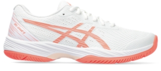 Women s GEL Game 6 White Silver Tennis Shoes ASICS