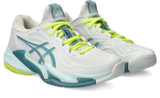 Women's COURT FF 3 | White/Soothing Sea | Tennis Shoes | ASICS