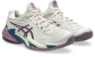 Hình 2 của 8 của Dành cho Nữ SOFT OAT/DUSTY MAUVE COURT FF 3 Giày Tennis/Pickleball Nữ