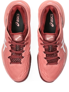 Women's GEL-RESOLUTION 9 CLAY, Light Garnet/White, Tennis Shoes