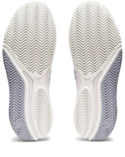 Women's GEL-RESOLUTION 9 CLAY, White/Pure Silver, Tennis Shoes