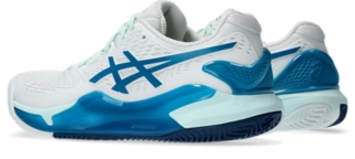 GEL-RESOLUTION 9 CLAY, White/Teal Blue 3