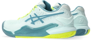 Asics Gel Resolution 9 Clay Sea/Blue Women's Shoes