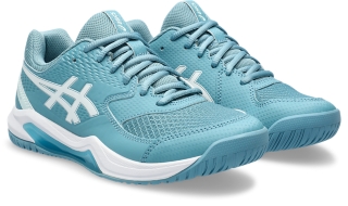 Asics wide best sale tennis shoes