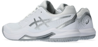 | | Shoes ASICS Women\'s Tennis White/Pure 8 Silver GEL-DEDICATE |