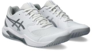 Women\'s GEL-DEDICATE 8 | White/Pure Silver | Tennis Shoes | ASICS