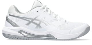 Women\'s GEL-DEDICATE 8 | White/Pure Silver | Tennis Shoes | ASICS