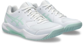 Women's GEL-DEDICATE 8 | White/Pale Blue | Tennis Shoes | ASICS